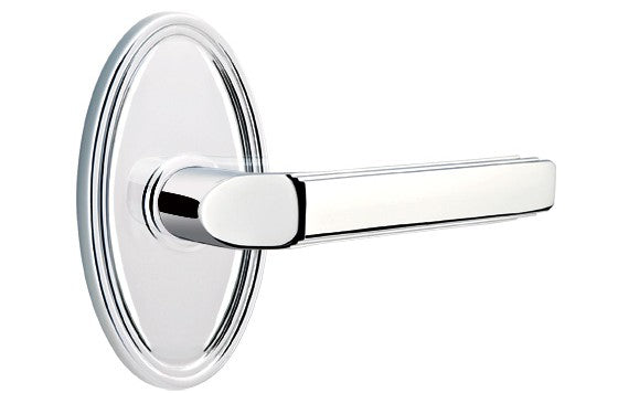 No. 5003 Door Lever (OVL) Polished Chrome