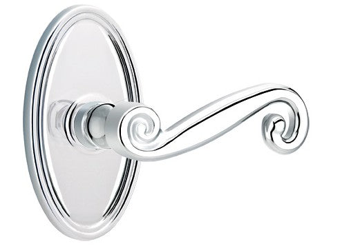 No. 5004 Door Lever (OVL) Pewter