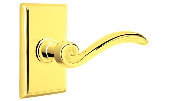 No. 5006 Door Lever (RCT) Polished Brass