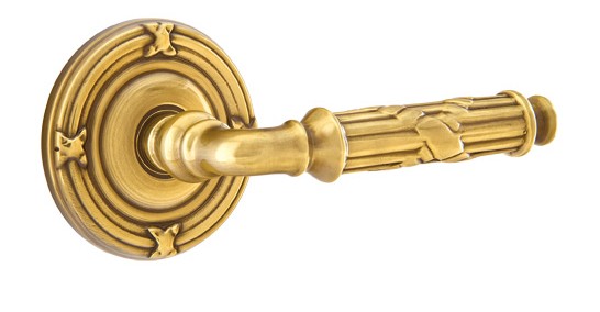 No. 5007 Door Lever (RBR) French Antique