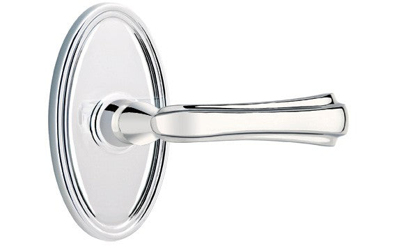 No. 5009 Door Lever (OVL) Polished Chrome
