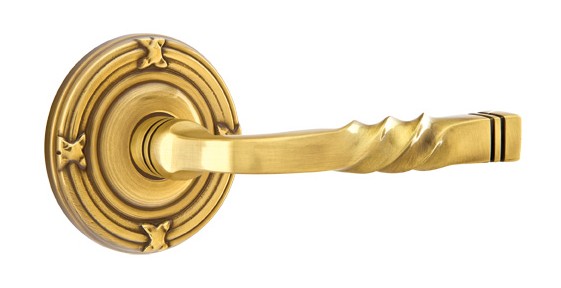 No. 5010 Door Lever (RBR) French Antique