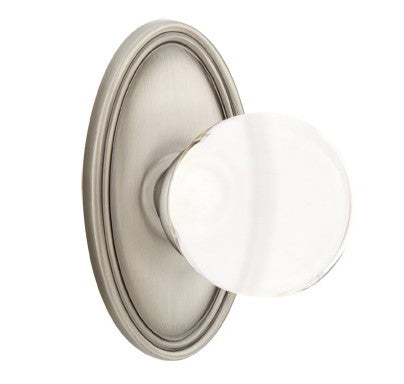 No. 1019 Door Knob (OVL) Pewter