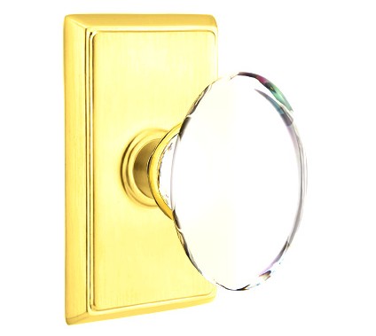 No. 1020 Door Knob (RCT) Polished Brass