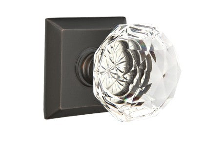 No. 1024 Door Knob (SQR) Oil Rubbed Bronze