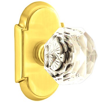No. 1024 Door Knob (ARC) Polished Brass