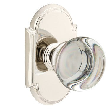 No. 1025 Door Knob (ARC) Polished Nickel
