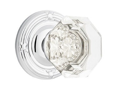 No. 1028 Door Knob (RBR) Polished Chrome