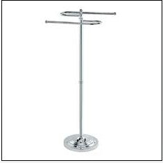 Chrome "S" Shaped Towel Rack