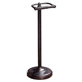Oil Rubbed Bronze Free Standing Toilet Tissue Holder