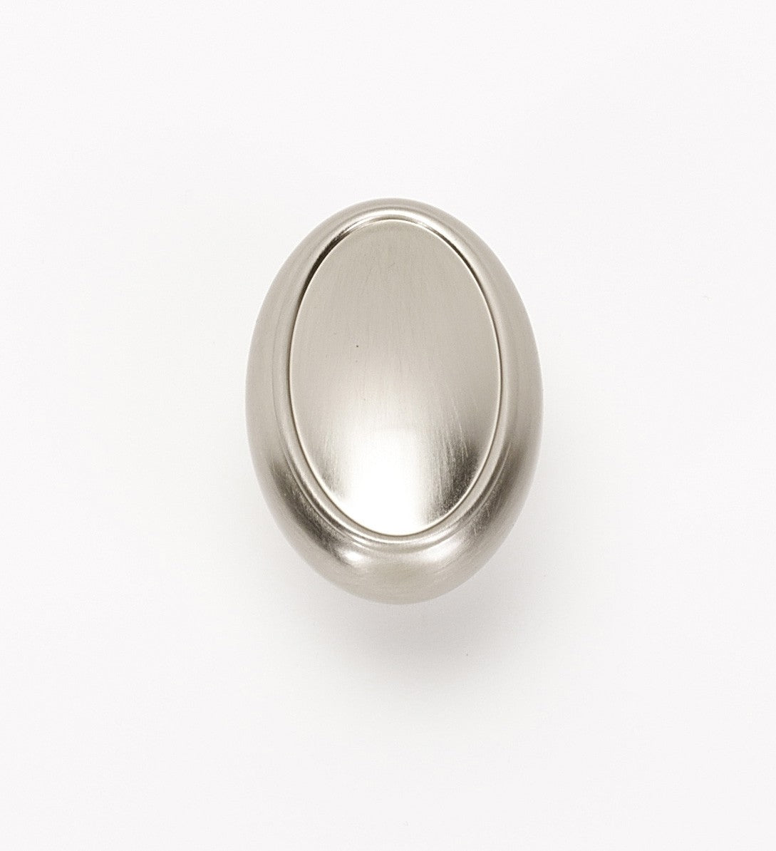 Oval Satin Nickel Knob