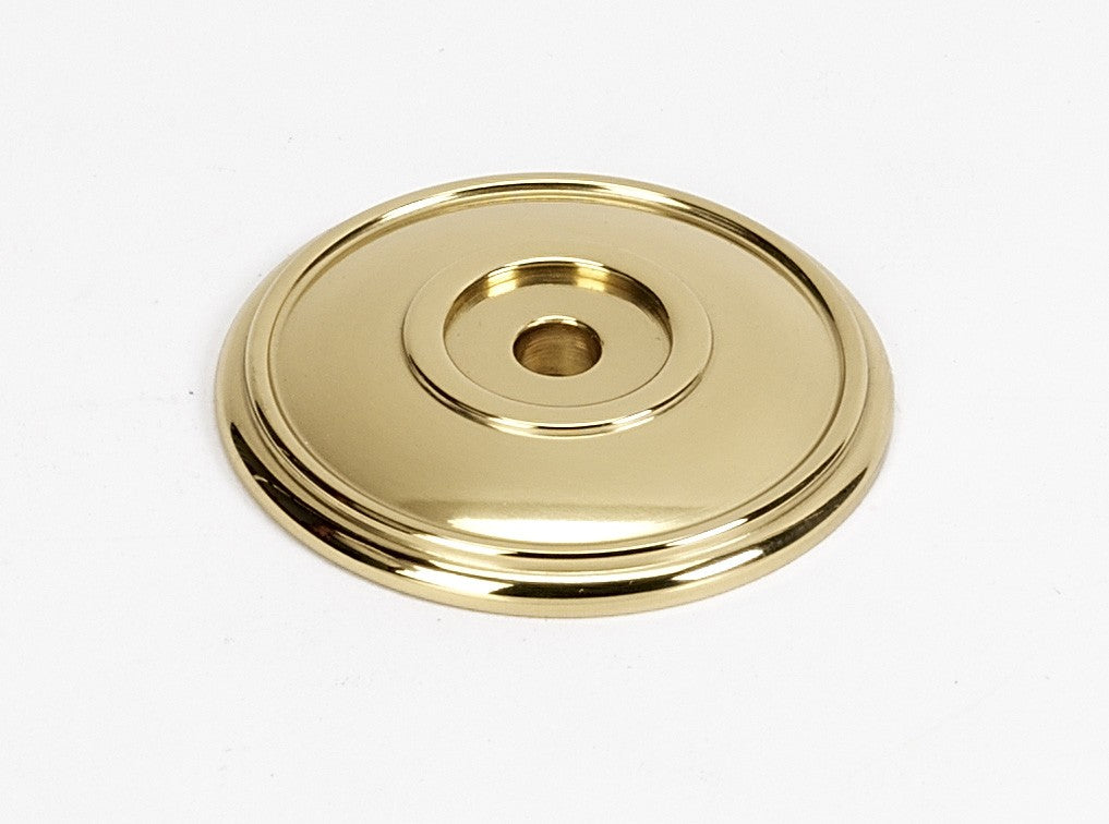 Polished Brass Colonial Backplate