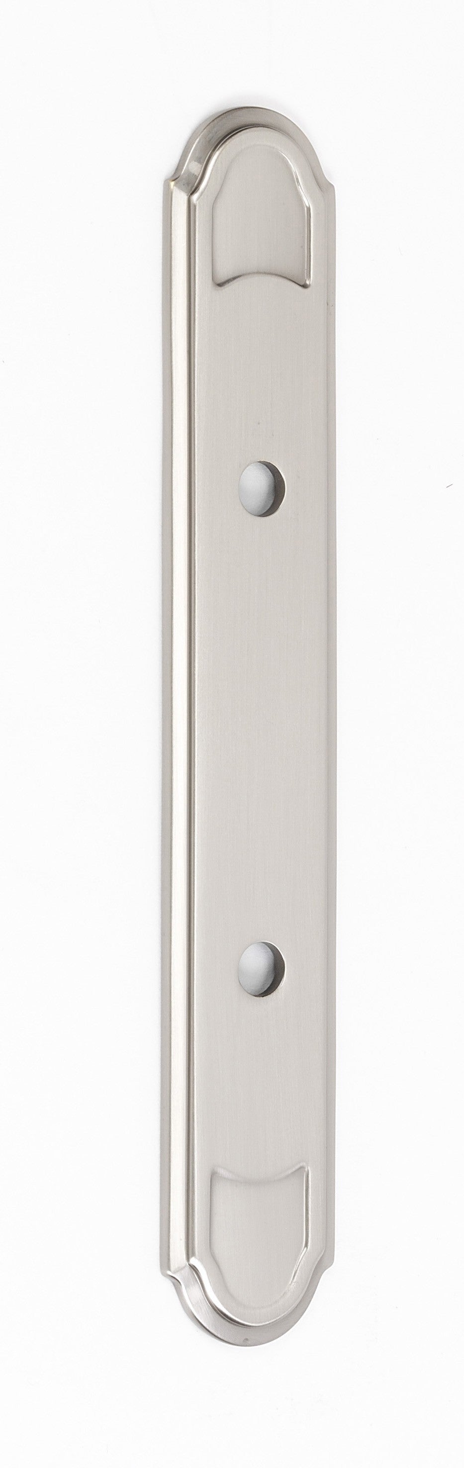 Satin Nickel Pull Backplate 3.5"