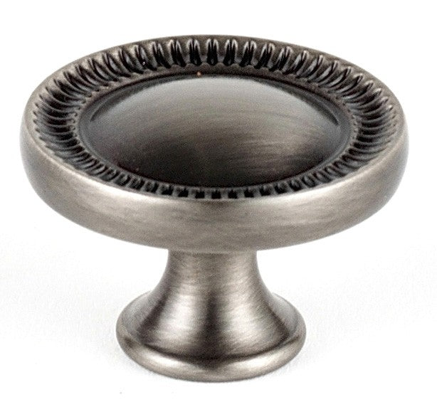 Pewter Regal Knob 1.5"