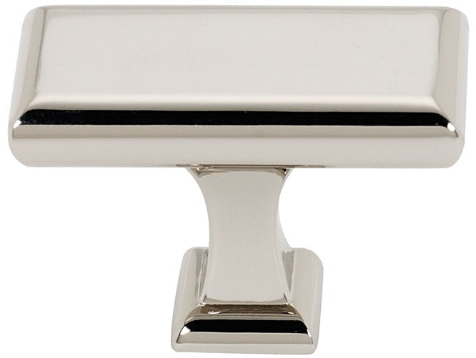 Polished Nickel Rectangular Knob