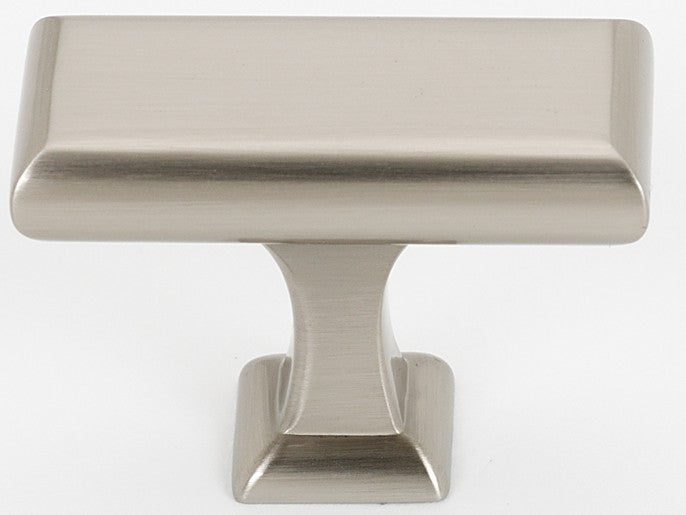 Satin Nickel Rectangular Knob