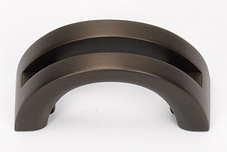 Chocolate Bronze Slit-Top Pull 1.5"