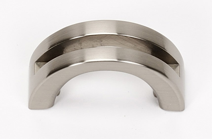 Satin Nickel Slit-Top Pull 1.5"