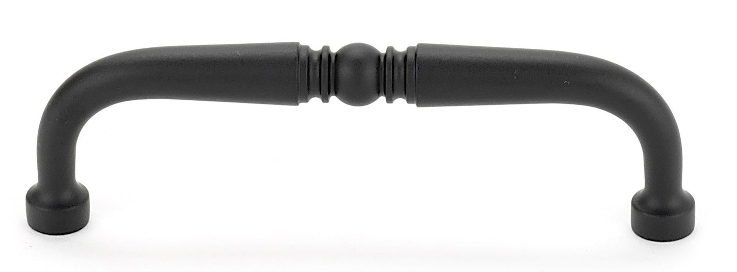 Matte Black Traditional Pull 4"
