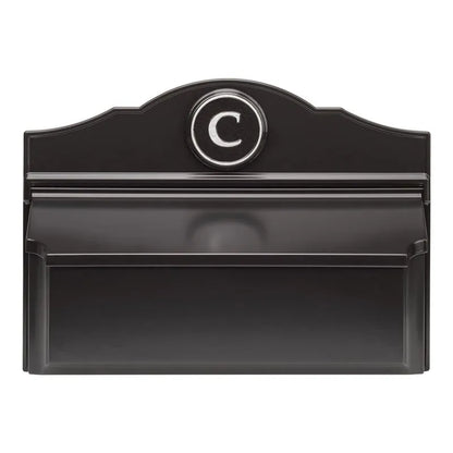 Colonial Wall Mailbox Package Mailbox & Monogram (6 Colors)