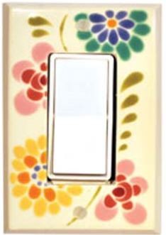 Watercolor Floral Switchplates