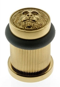 Lion Head Bullet Door Stop/Bumper