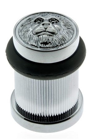 Lion Head Bullet Door Stop/Bumper