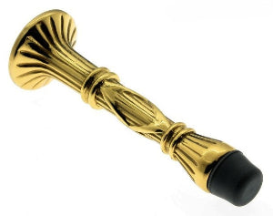 4" Ribbon & Reed Floor Base Stop