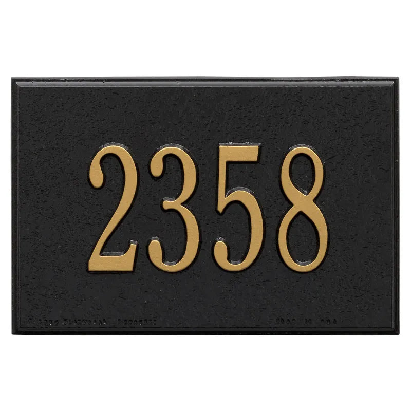Wall Mailbox Plaque (4 Colors)
