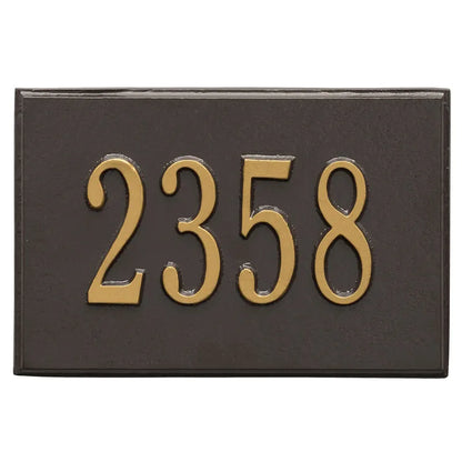 Wall Mailbox Plaque (4 Colors)