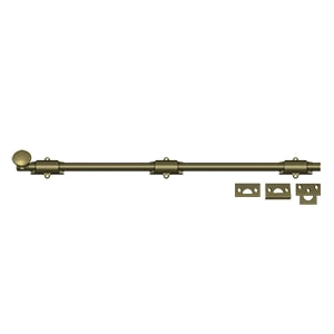 24" Surface Bolt (Multiple Finishes)