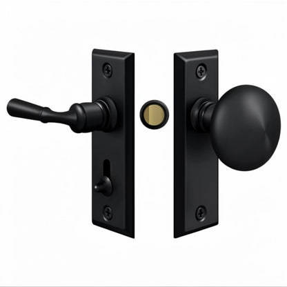 Screen Door Lock, Rectangular, Tubular Lock