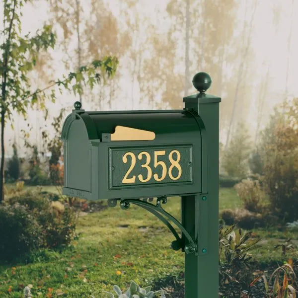 Deluxe Capitol Mailbox Package - Green