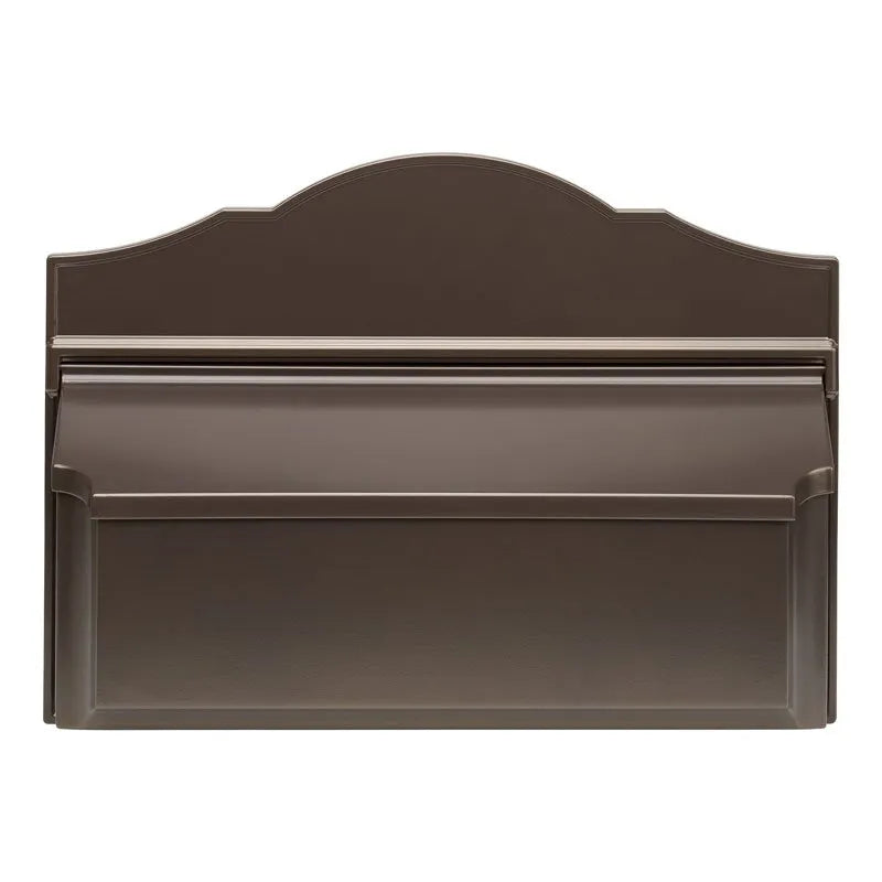 Colonial Wall Mailbox Package #1 (Mailbox, Plaque & Monogram - 3 Colors)