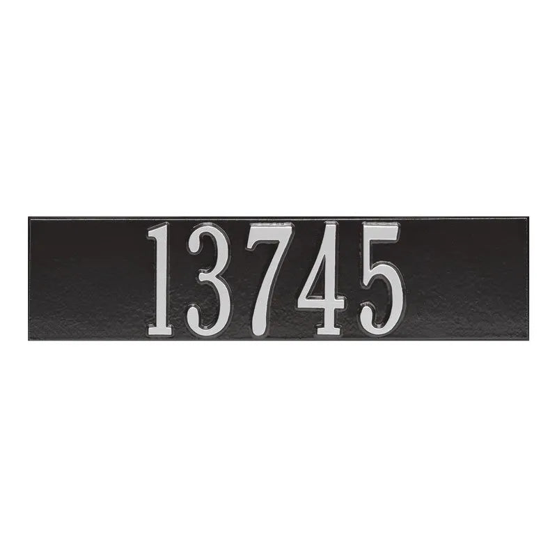 Colonial Wall Mailbox Plaque (6 Colors)