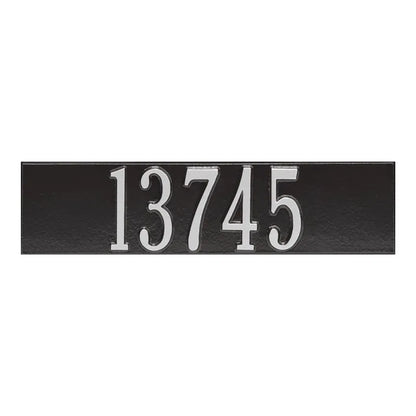 Colonial Wall Mailbox Plaque (6 Colors)