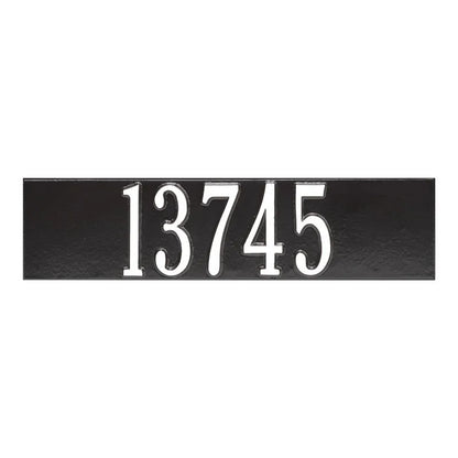 Colonial Wall Mailbox Plaque (6 Colors)