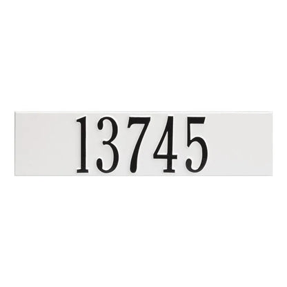 Colonial Wall Mailbox Plaque (6 Colors)