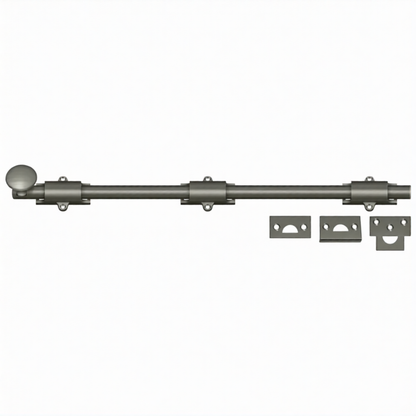 18" Surface Bolt (Multiple Finishes)