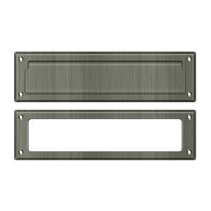 Mail Slot 13-1/8" with Interior Frame (Multiple Finishes)