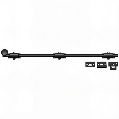 24" Surface Bolt (Multiple Finishes)