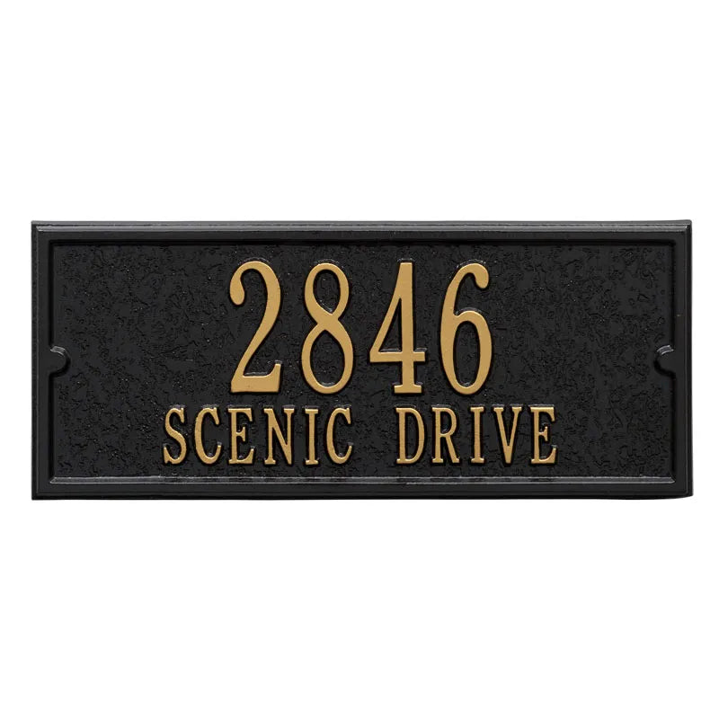 Personalized Side Plaque (5 Colors)