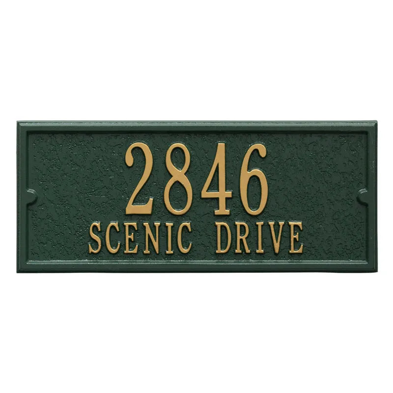 Personalized Side Plaque (5 Colors)
