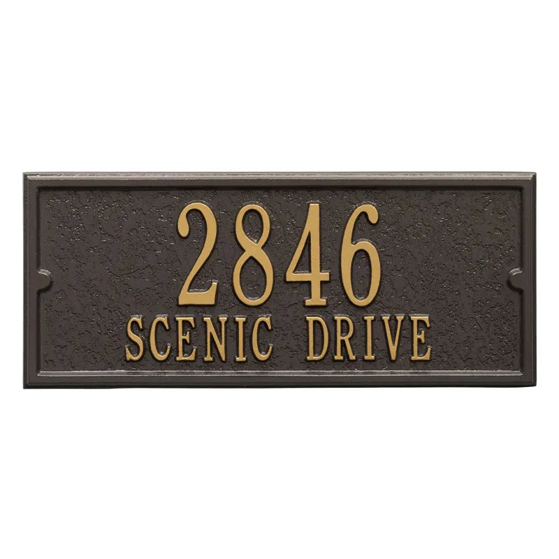 Personalized Side Plaque (5 Colors)