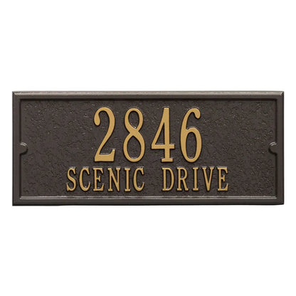 Personalized Side Plaque (5 Colors)