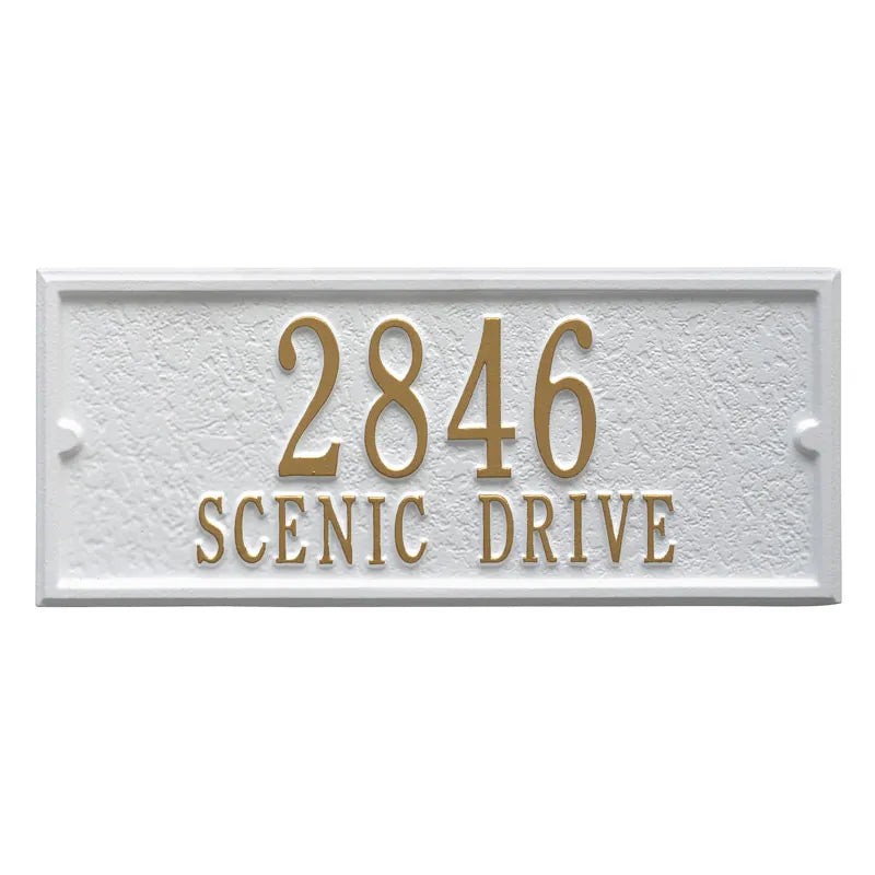 Personalized Side Plaque (5 Colors)