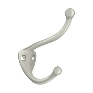 Contemporary Coat & Hat Hook (Multiple Finishes)