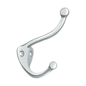 Contemporary Coat & Hat Hook (Multiple Finishes)