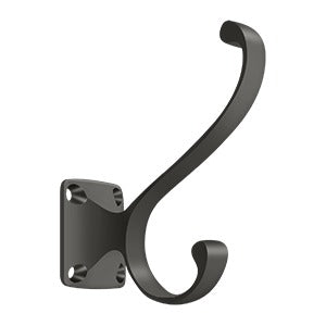 Heavy Duty Coat & Hat Hook (Multiple Finishes)