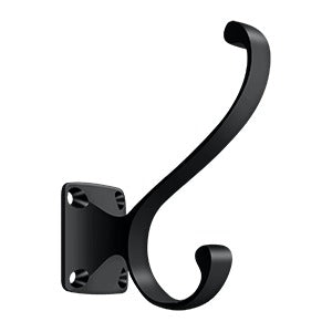 Heavy Duty Coat & Hat Hook (Multiple Finishes)